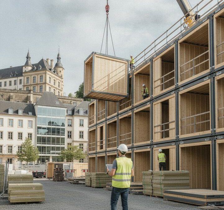 Construction modulaire rapide à Luxembourg : le guide prévention pour bien s’y prendre